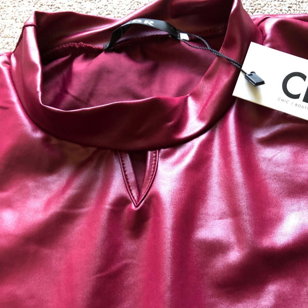 CHIC BOUTIQUE ROSE DRESS - Picture 2 of 4